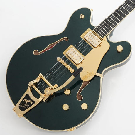 USED_​​Professional_Collection_Broadkaster_LX_Center_Block_with_String-Thru_Bigsby_and_Gold_Hardware_(Cadillac_Green_Ebony)_[SN__JT25031090]_08