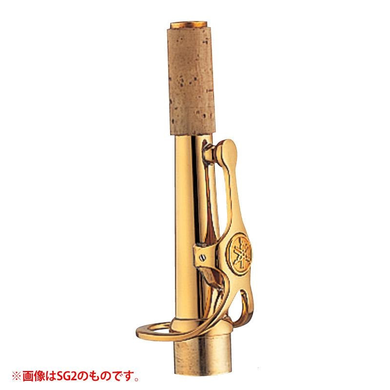 [Made-to-order_item]_Yamaha_SM1GP_Soprano_Saxophone_Neck，_Straight，_Gold_Plated_Finish_01