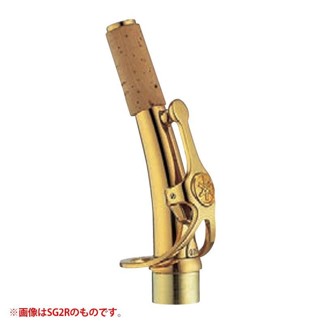 [Made-to-order_item]_Yamaha_SF1RGP_Curved_Soprano_Saxophone_Neck，_Gold_Plated_Finish_01