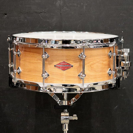 USED_​​Red_Birch_Solid_Shell_14''×5_5''_[Private_Reserve_Snare___Tube_Lug_Edition]_01