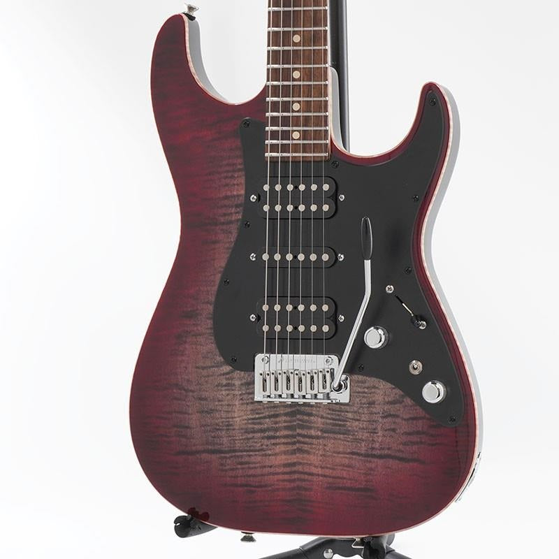 USED_​​Drop_Top_Classic_Flame_Maple_Top_on_Alder_T-Red_Burst_with_Binding_[SN__03-11-24A]_01