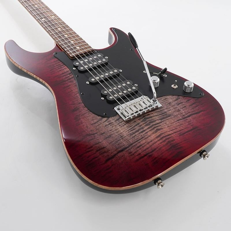 USED_​​Drop_Top_Classic_Flame_Maple_Top_on_Alder_T-Red_Burst_with_Binding_[SN__03-11-24A]_07