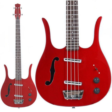 LONGHORN_BASS_(Dark_Red_Metallic)_[Ikebe_Original_Model]_【Special_Price】_【IKEBE_BASS_OUTLET_Opening_Sale】_01