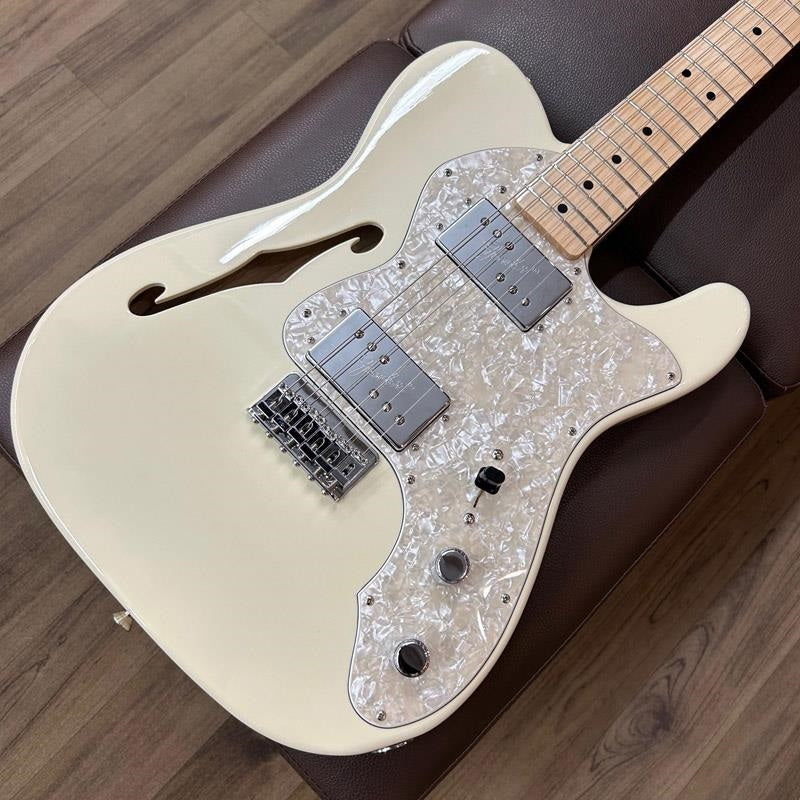USED_​​Traditional_70s_Telecaster_Thinline_(Olympic_White_Maple)_[SN_JD25005321]_Fender_09