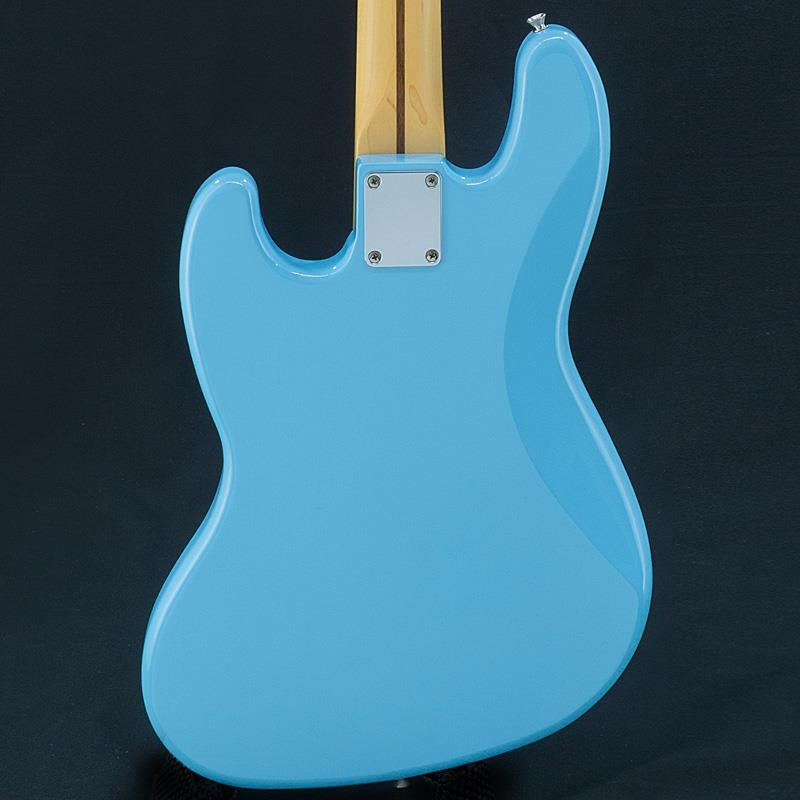 USED_​​2024_Collection_Hybrid_II_Jazz_Bass_Flame_Maple_Top_(Celeste_Blue)_02