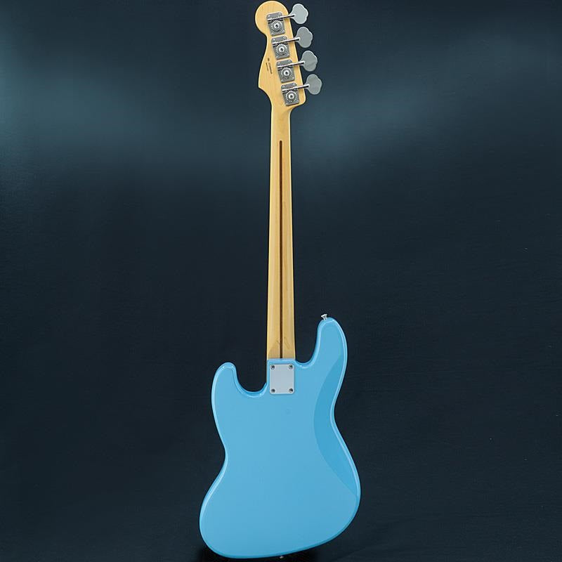 USED_​​2024_Collection_Hybrid_II_Jazz_Bass_Flame_Maple_Top_(Celeste_Blue)_04
