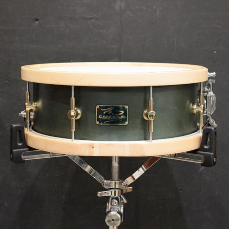 MO-1455WH_[MO_Snare_Drum_14''×5_5''_w_Wood_Hoop_-_Black_Olive_Oil]_[Manufacturer_discontinued，_last_stock!]_01