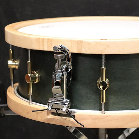 MO-1455WH_[MO_Snare_Drum_14''×5_5''_w_Wood_Hoop_-_Black_Olive_Oil]_[Manufacturer_discontinued，_last_stock!]_03