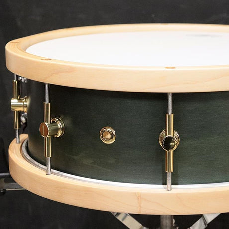 MO-1455WH_[MO_Snare_Drum_14''×5_5''_w_Wood_Hoop_-_Black_Olive_Oil]_[Manufacturer_discontinued，_last_stock!]_04