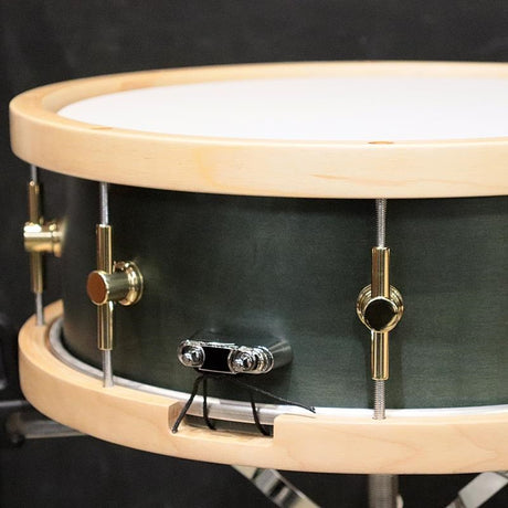 MO-1455WH_[MO_Snare_Drum_14''×5_5''_w_Wood_Hoop_-_Black_Olive_Oil]_[Manufacturer_discontinued，_last_stock!]_05