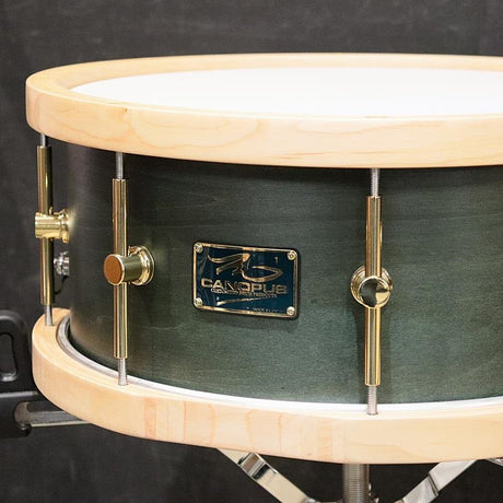 MO-1465WH_[MO_Snare_Drum_14''×6_5''_w_Wood_Hoop_-_Black_Olive_Oil]_[Manufacturer_discontinued_-_Last_stock!]_02