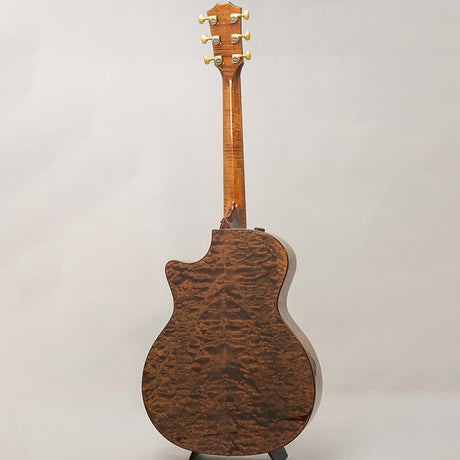 Taylor_Custom_Gace_Hand_Select_All_Quilt_Maple_(Transparent_Dark_Brown)_[Ikebe_Musical_Instruments_50th_Anniversary_Limited_Edition_Model]_04