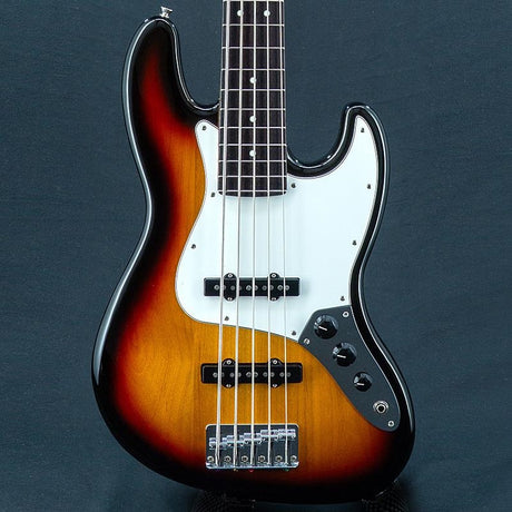 USED_​​Hybrid_II_Jazz_Bass_V_(3-Color_Sunburst_Rosewood)_01