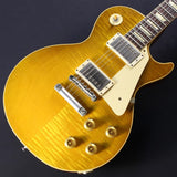 USED_​​Historic_Collection_1958_Les_Paul_Standard_Reissue_Chambered_VOS_(Green_Lemon_Fade)_#8_9574_03