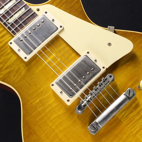 USED_​​Historic_Collection_1958_Les_Paul_Standard_Reissue_Chambered_VOS_(Green_Lemon_Fade)_#8_9574_04