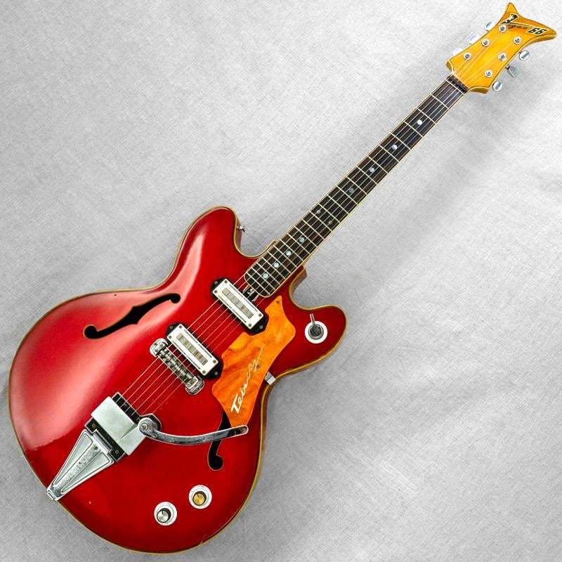 ギター TEISCO vegas VINTAGE Vegas 66 late 60's Red by TEISCO – Ikebe Musical