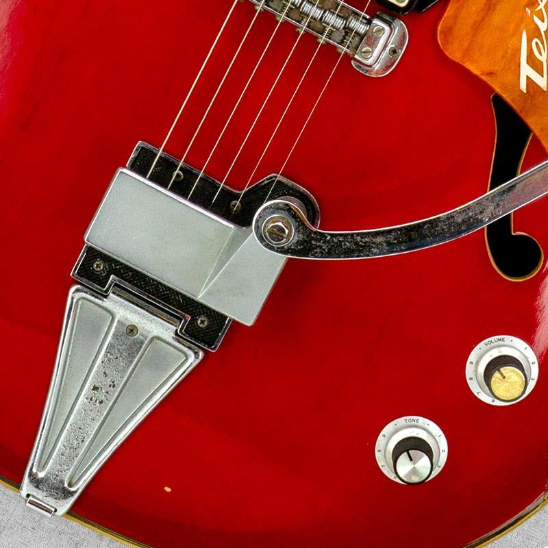 VINTAGE Vegas 66 late 60's Red by TEISCO – Ikebe Musical
