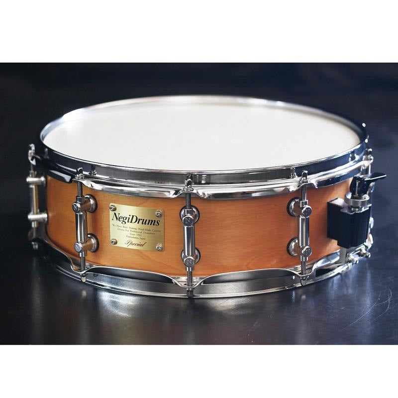 セット Negi Drums SRW-MK1445P-S1NM [8mm Maple + Reinforcement 14×4.5 Snare Drum
