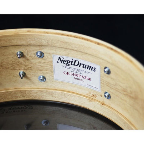GK1450P-S2BK_[5mm_Agathis_+_Reinforcement_14×5_Snare_Drum]_[Made_In_Japan]_07