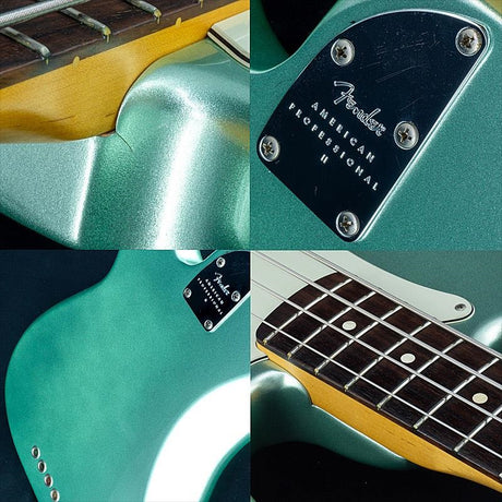 USED_​​American_Professional_II_Precision_Bass_(Mystic_Surf_Green)_11