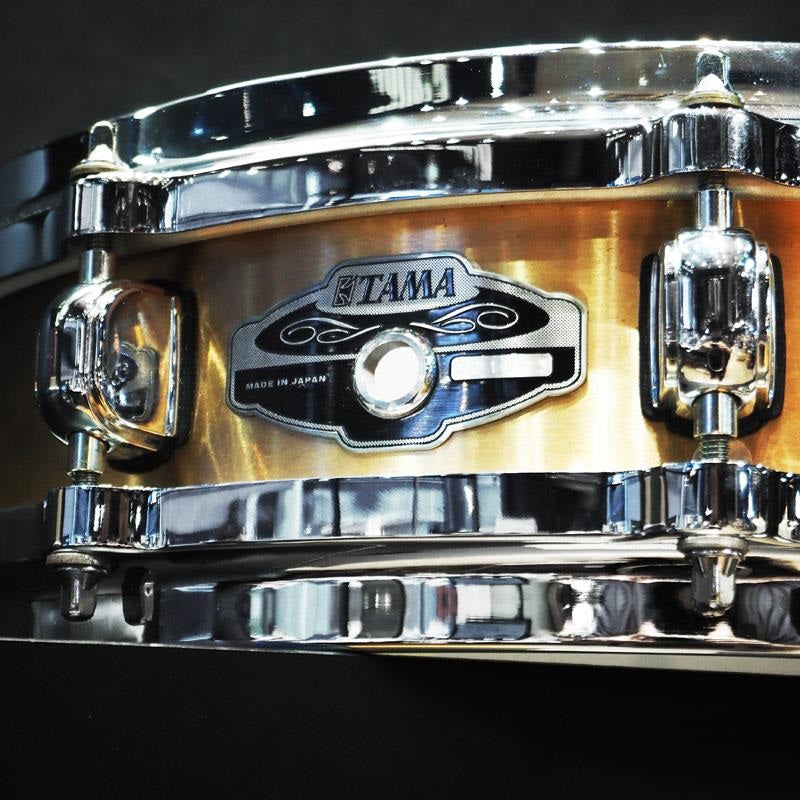 USED_​​PL5325N_[Power_Metal_Series_Bell_Brass_Snare_Drum_14×3_25_Made_In_Japan]_03