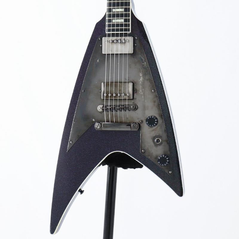 USED_​​Gibson_Modern_Flying_V_2018_(Ebony_Prism)_[SN_CS800306]_01
