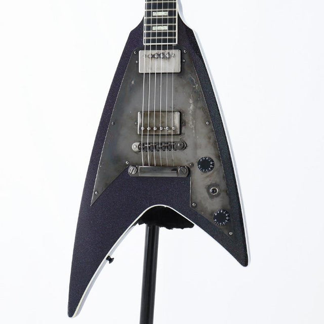 USED_​​Gibson_Modern_Flying_V_2018_(Ebony_Prism)_[SN_CS800306]_01