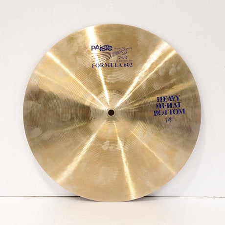 VINTAGE_1980's_Formula_602_Heavy_Hihat_14''_pair_[1060g_1105g]_06