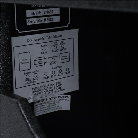 USED_​​Matchless_SC-30_112Combo_(Sparkle_Grey)_[SN_M5522]_08