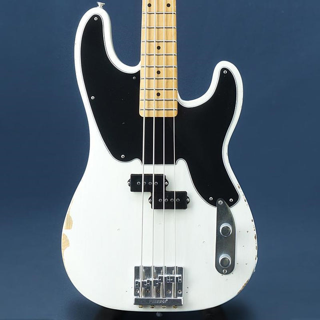USED_​​Mike_Dirnt_Road_Worn_Precision_Bass_(White_Blonde)_01