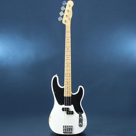 USED_​​Mike_Dirnt_Road_Worn_Precision_Bass_(White_Blonde)_03