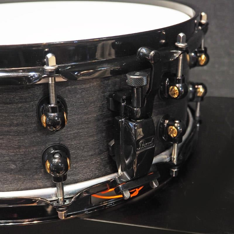 USED_​​MCCM1450S_B_#1009_Music_City_Custom_-USA_Solid_Maple_Shell_Snare_Drums_14×5_[Raven_Rally]_06