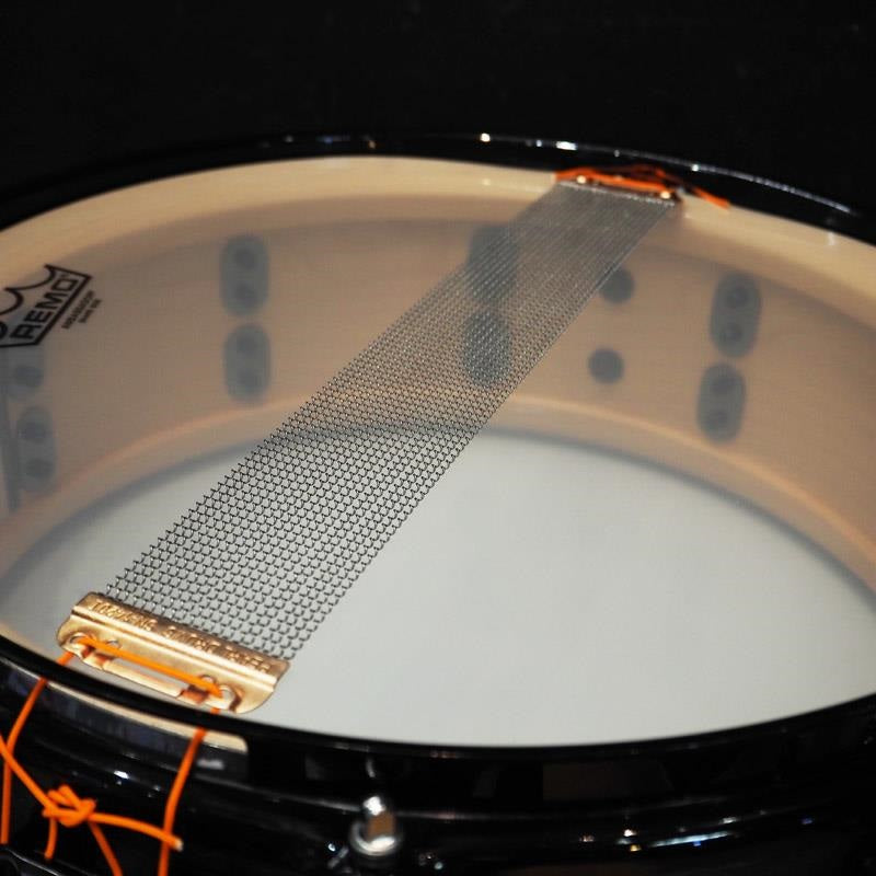 USED_​​MCCM1450S_B_#1009_Music_City_Custom_-USA_Solid_Maple_Shell_Snare_Drums_14×5_[Raven_Rally]_08