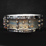 USED_​​MCCA1450S_C_#1011_Music_City_Custom_-USA_Solid_Ash_Shell_Snare_Drums_14×5_[Hand-rubbed_Lightning_Blue_Finish]_02