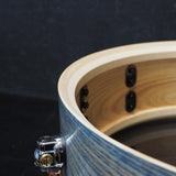 USED_​​MCCA1450S_C_#1011_Music_City_Custom_-USA_Solid_Ash_Shell_Snare_Drums_14×5_[Hand-rubbed_Lightning_Blue_Finish]_10