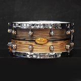 USED_​​MCCA1465S_C_#1010_Music_City_Custom_-USA_Solid_Ash_Shell_Snare_Drums_14×6_5_[Hand-rubbed_Two_Tone_Ash_w_Ebony_Inlay]_01