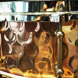 USED_​​BZH-5014DHBR_[Hammered_Bronze_Shell_Snare_Drum_14×5]_08