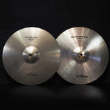 USED_​​80s_A_Zildjian_New_Beat_HiHat_14__pair_[Top__1024g___Bottom__1418g]_01
