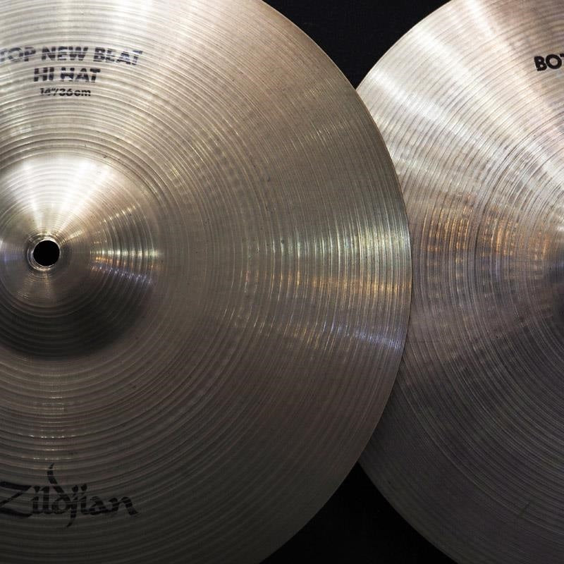 USED_​​80s_A_Zildjian_New_Beat_HiHat_14__pair_[Top__1024g___Bottom__1418g]_06