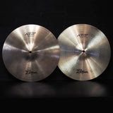 USED_​​90s_A_Zildjian_New_Beat_HiHat_14_pair_[Top_1114g_Bottom_1426g]_01