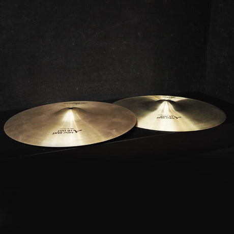 USED_​​90s_A_Zildjian_New_Beat_HiHat_14_pair_[Top_1114g_Bottom_1426g]_08