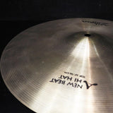 USED_​​90s_A_Zildjian_New_Beat_HiHat_14_pair_[Top_1114g_Bottom_1426g]_09