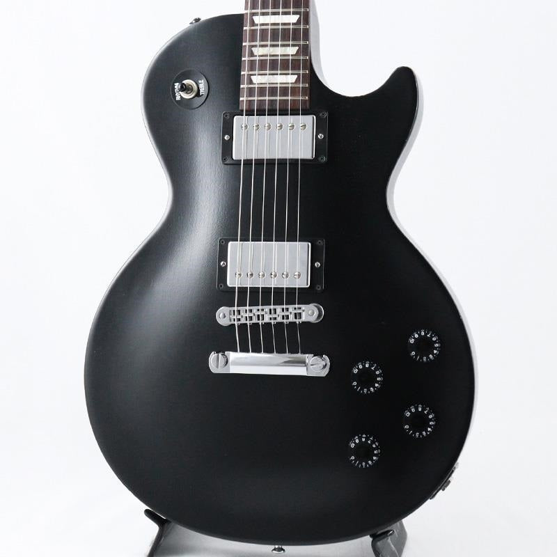 USED_​​Gibson_Les_Paul_60s_Tribute_2013_(Satin_Ebony_Black)_[SN_112030469]_01