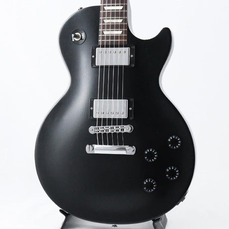 USED_​​Gibson_Les_Paul_60s_Tribute_2013_(Satin_Ebony_Black)_[SN_112030469]_01