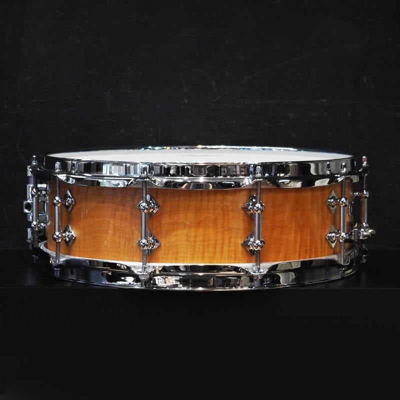 USED_​​Custom_Shop_Solid_Curly_Maple_Shell_Snare_Drum_14x4_5_[Manufactured_in_2015___Includes_Craviotto_logo_case]_02