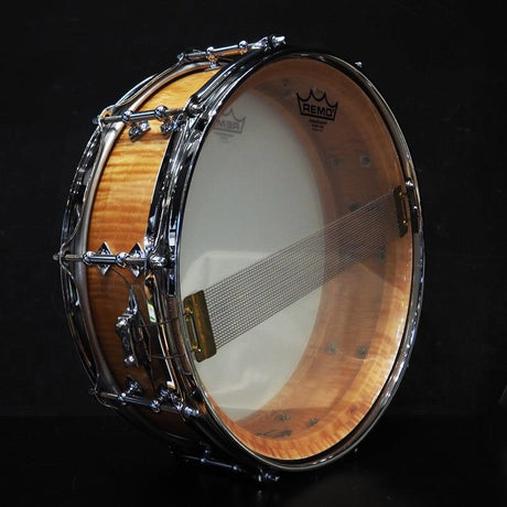 USED_​​Custom_Shop_Solid_Curly_Maple_Shell_Snare_Drum_14x4_5_[Manufactured_in_2015___Includes_Craviotto_logo_case]_05