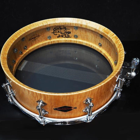 USED_​​Custom_Shop_Solid_Curly_Maple_Shell_Snare_Drum_14x4_5_[Manufactured_in_2015___Includes_Craviotto_logo_case]_09