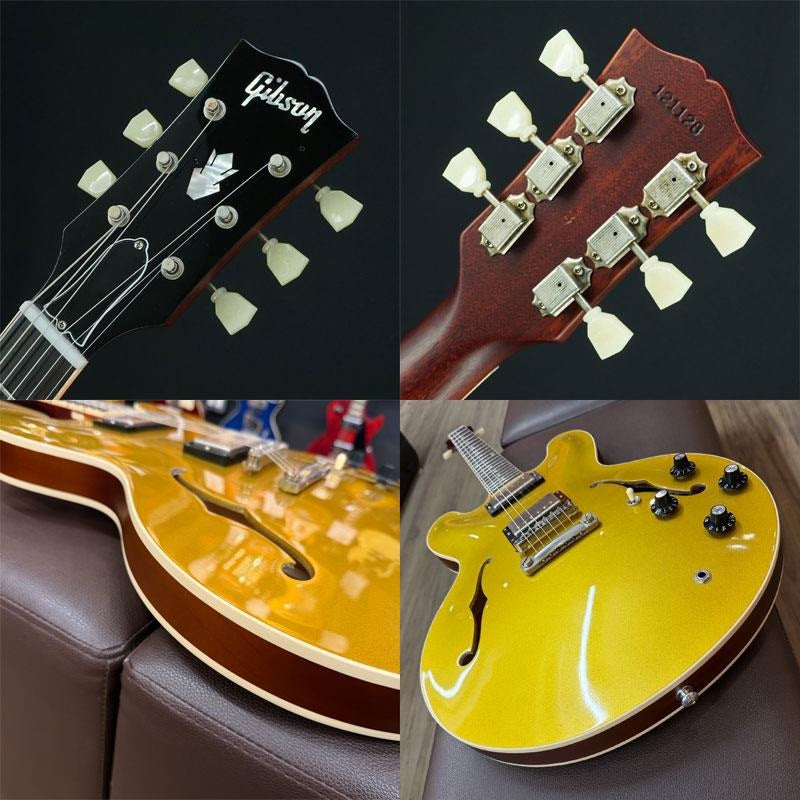 USED_​​Gibson_Archtop_(Hammered_Gold)_Demo_&_Mod_Shop_[SN_121128]_07