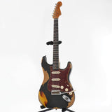 USED_​​2021_Limited_Edition_1961_Stratocaster_Heavy_Relic_Aged_Black_over_3-Tone_Sunburst_Roasted_Maple_Neck_2023_[SN__CZ566964]_02