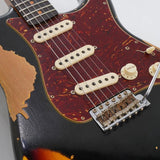 USED_​​2021_Limited_Edition_1961_Stratocaster_Heavy_Relic_Aged_Black_over_3-Tone_Sunburst_Roasted_Maple_Neck_2023_[SN__CZ566964]_09